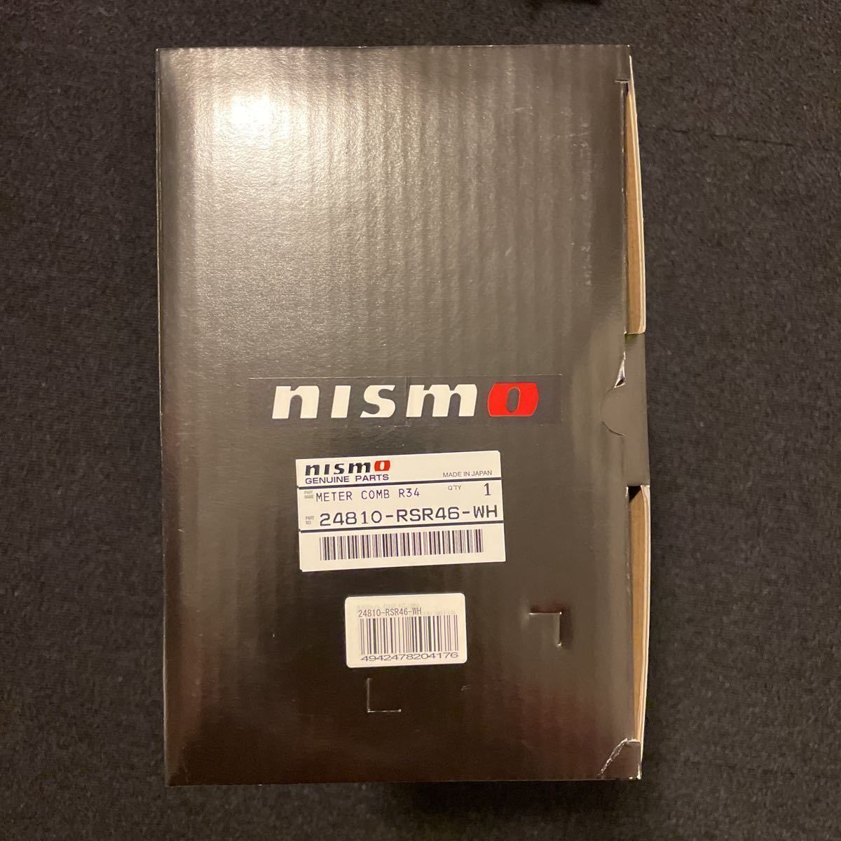 ニスモ　nismo フルスケールスピードメーターBNR34 R34GT-R 復刻限定生産品　最終4月購入品_画像2