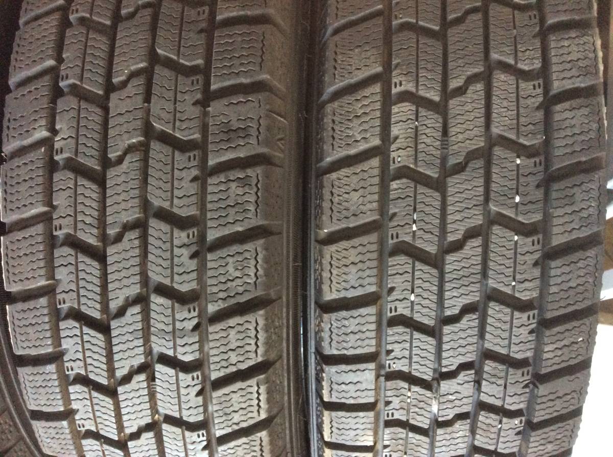 USED 中古 社外ホイールPCD100 +45 4穴 41/2J GOODYEAR ICENAVI7 20年 4本セット_画像8