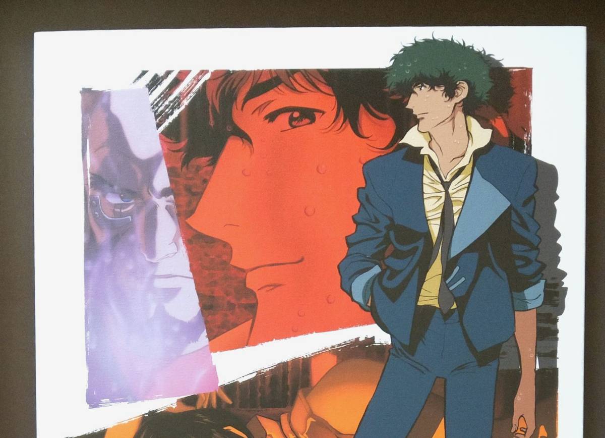 カウボーイビバップ COWBOY BEBOP 川元利浩 直筆サイン・シリアルナンバー入り カラー複製イラスト 「Rain」 保証書付き 版画 複製原画_画像2