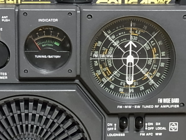 National Panasonic [ RF-877 ]FM- средний волна - короткие волны 3 частота ресивер разборка обслуживание отрегулирован . товар контрольный номер 19060453
