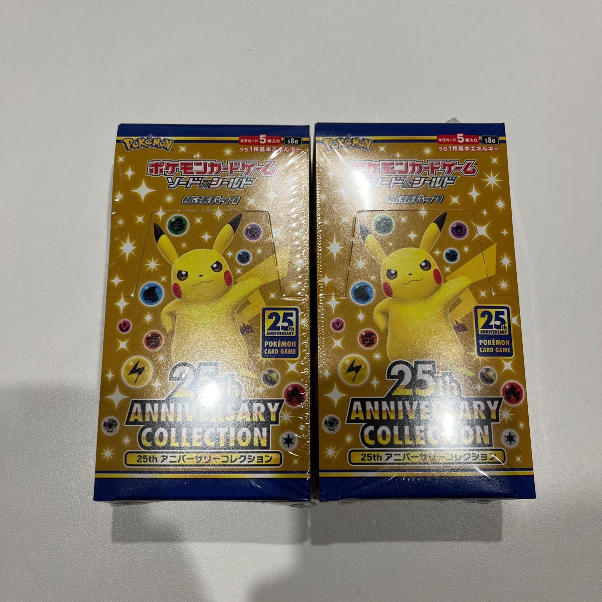 ポケモンカード　25th anniversary collection box 新品未開封シュリンク付　2BOX