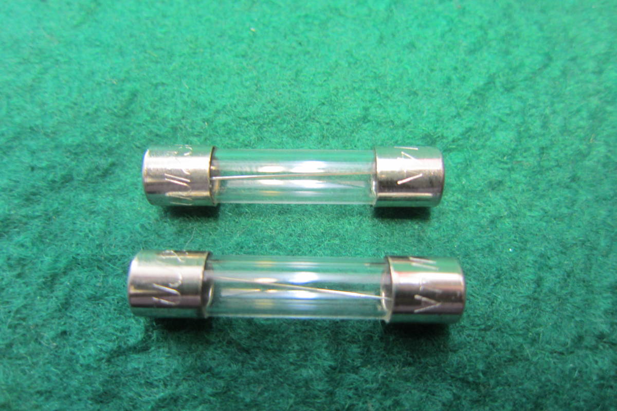  glass tube fuse 250V4A 2 ps 1 collection length approximately 30mm diameter 6.4mm postage 120 jpy 