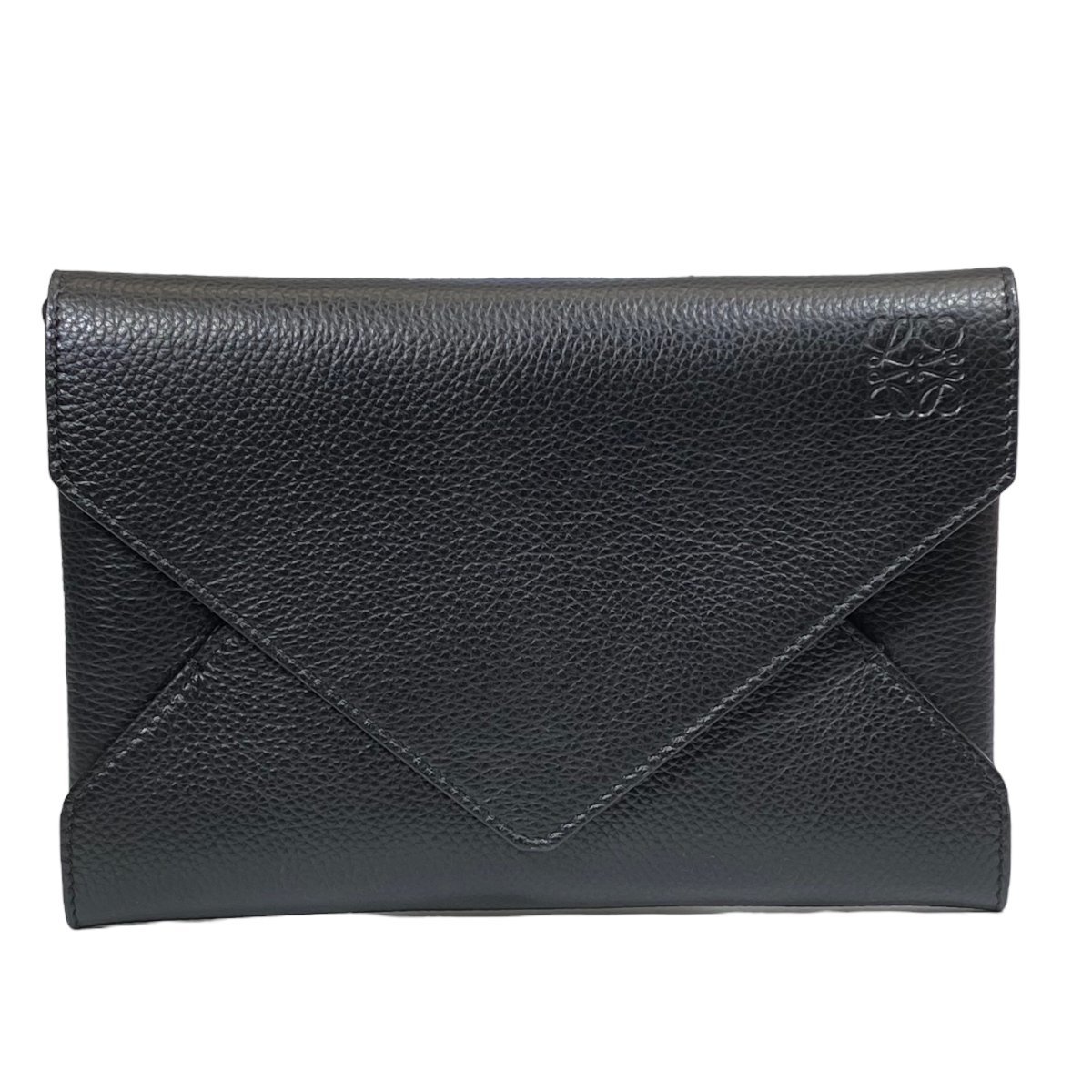 Loewe Loewe Anagram Enverop Card Card Case Black