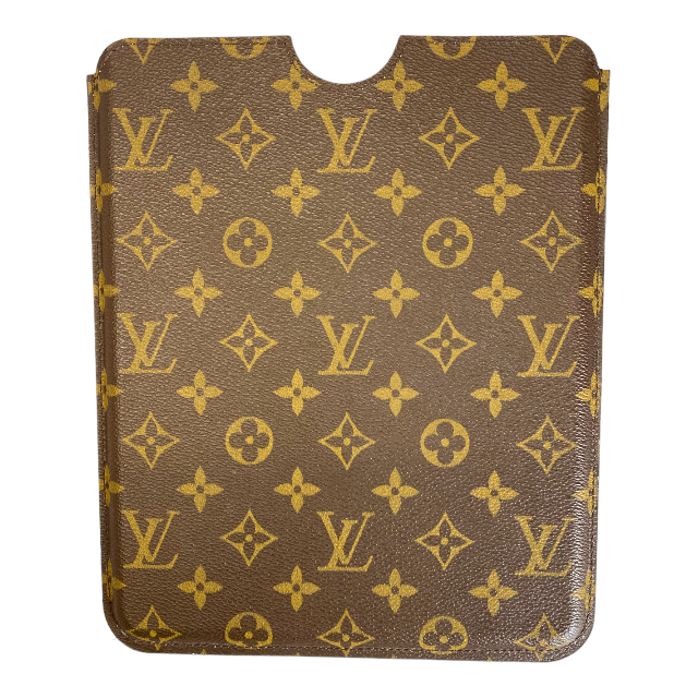 LOUIS VUITTON ルイ ヴィトン M60370 ipad2 アイパッドケース 小物 モノグラムレザー ブラウン_画像1