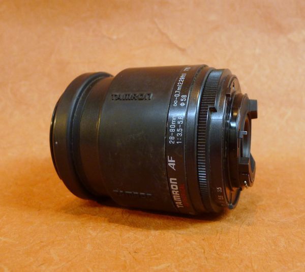 j159 Tamron AF 28-80mm 1:3.5-5.6 Φ58 lens auto focus size : approximately diameter 8.5× height 10.5cm /60
