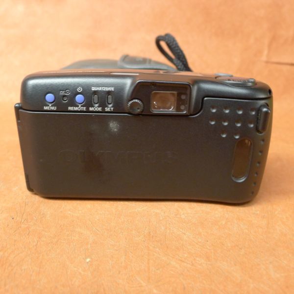 j358 OLYMPUS OZ110 ZOOM MULTI AF フィルムカメラ コンパクトカメラ ケース付き/60_画像6