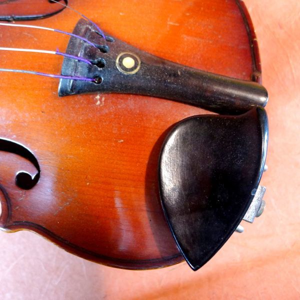 j472 SUZUKI バイオリン 弦楽器 サイズ:幅約14.5cm 高さ約42.5cm 奥行約8.5cm/100の画像9