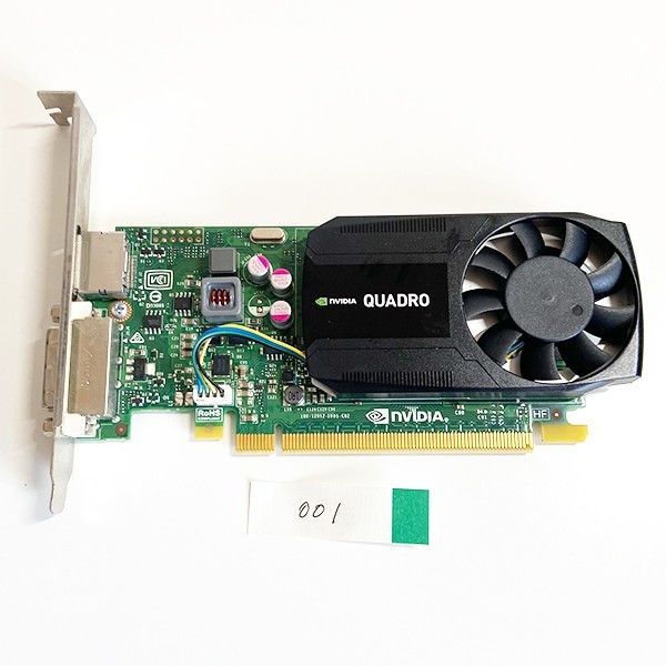 【動作品】001 Quadro K620 NVIDIA２画面対応 グラフィックカード PCI express 保証あり_画像1