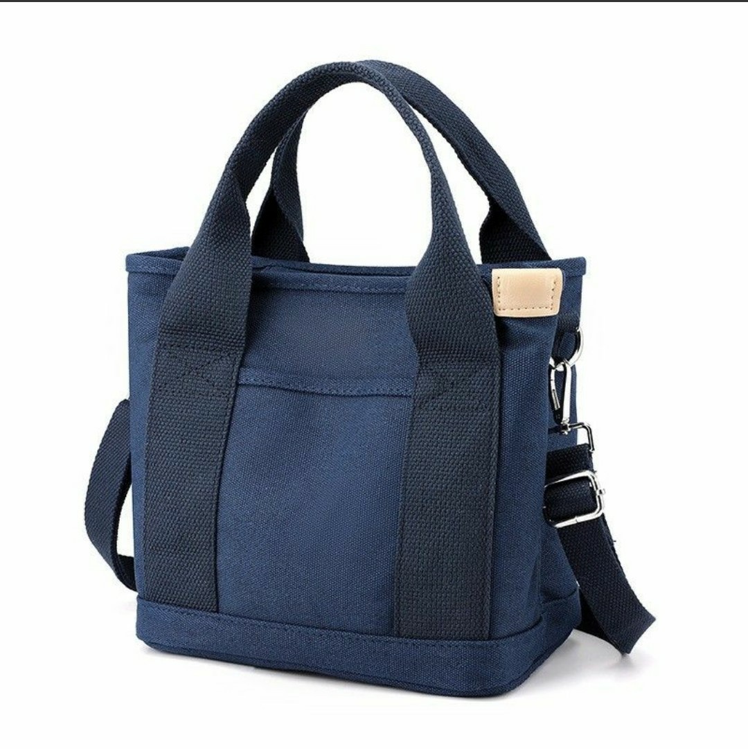  tote bag navy blue color canvas tote bag shoulder bag shoulder .. bag canvas Mini bag diagonal .. bag bag bag pouch 