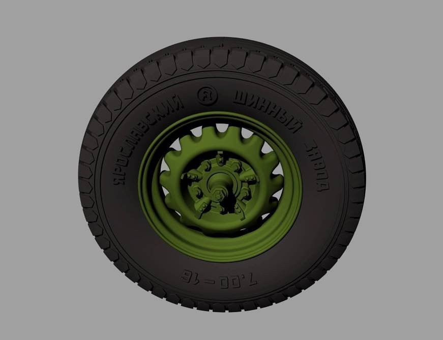  pants .- art RE35-508 1/35 BA-20 equipment . car tire wheel (ya Roth rough ski pattern 1)