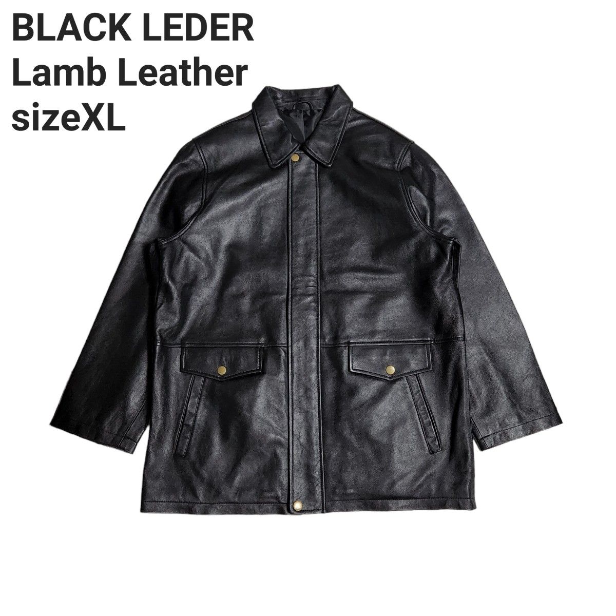 BLACKLEDER ブラックレーダー ラムレザー レザージャケット BLACKLEDER ブラックレーダー ラムレザー レザージャケット
