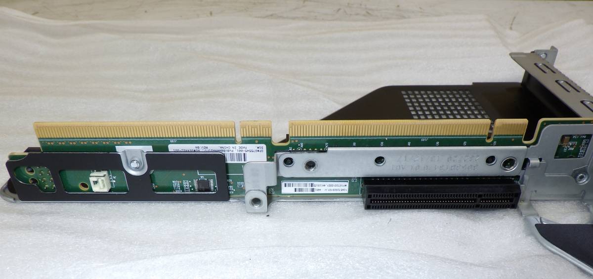 サーバー HP ProLiant DL360 Gen10 用 SP#875545-001 AS#864482-001 REV.0A Primary GPU Riser Card 動作確認済み#TM9055_画像6