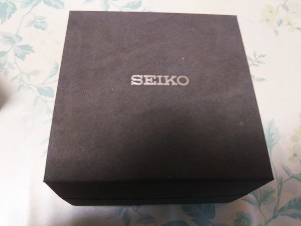安値スタート！　新品・未使用　SEIKO　セイコー　腕時計　空き箱_画像3