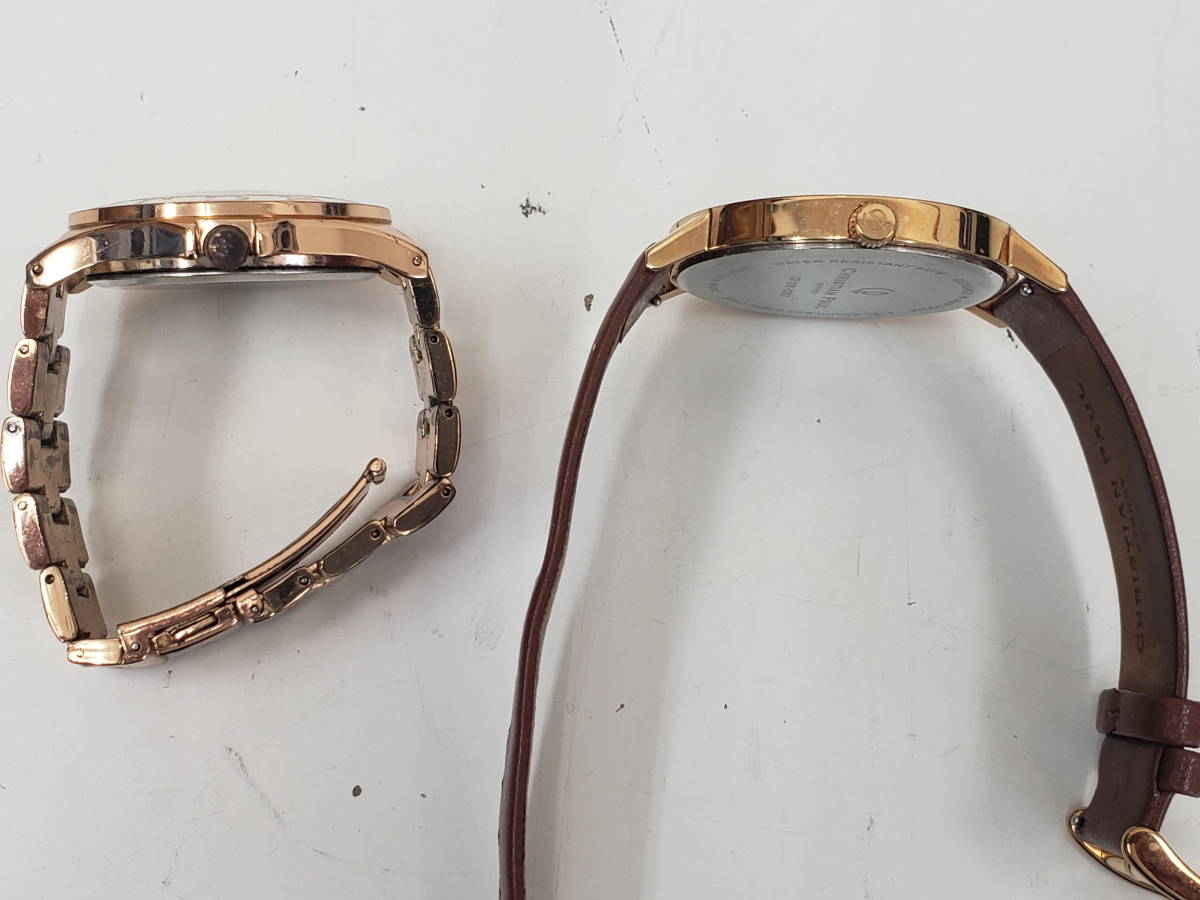 【不動品】MARC BY MARC JACOBS /CHRISTIAN PAUL 腕時計セット　レディース【中古】　激安１円スタート_画像2