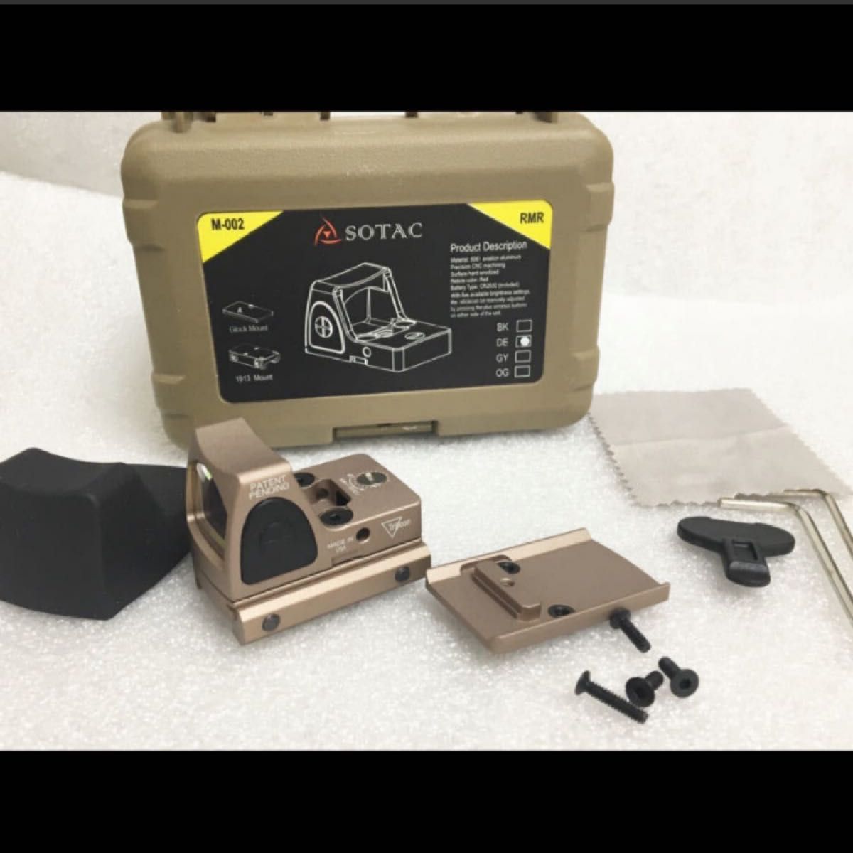 ミニダットサイト グロック ライフル スナイパー glock RMR レクティル EoTech Trijicon タイプ aimp