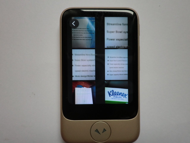 音声翻訳機　ポケトークｓ　色　ゴールド　動作確認 _画像4
