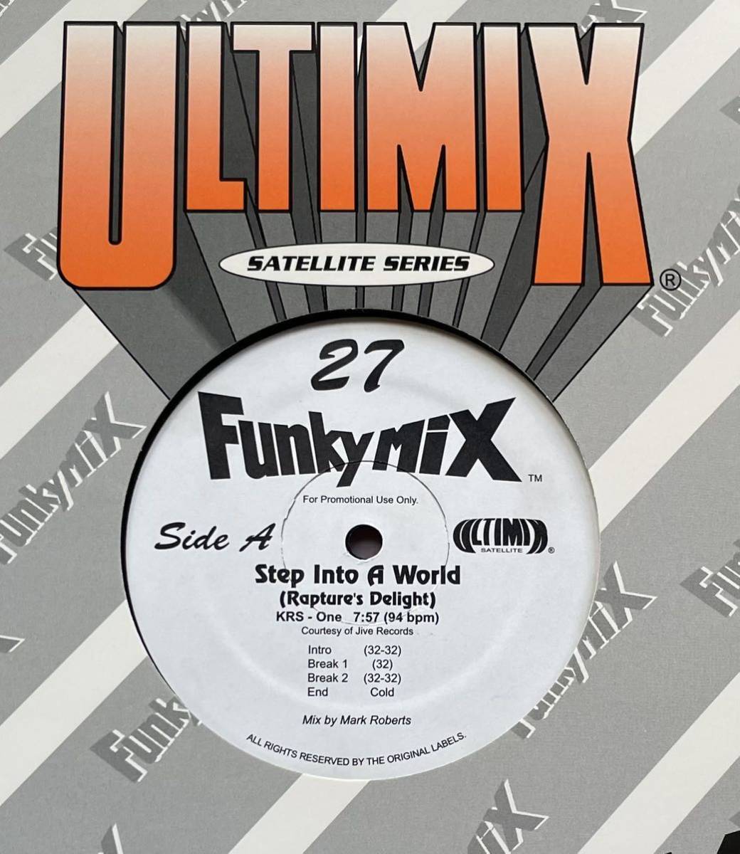 人気Funkymix 27 KRS One / Step Into A World・Doug E. Fresh/ Superstition他 12inch盤 その他にもプロモーション盤 レア盤 多数出品。_画像10
