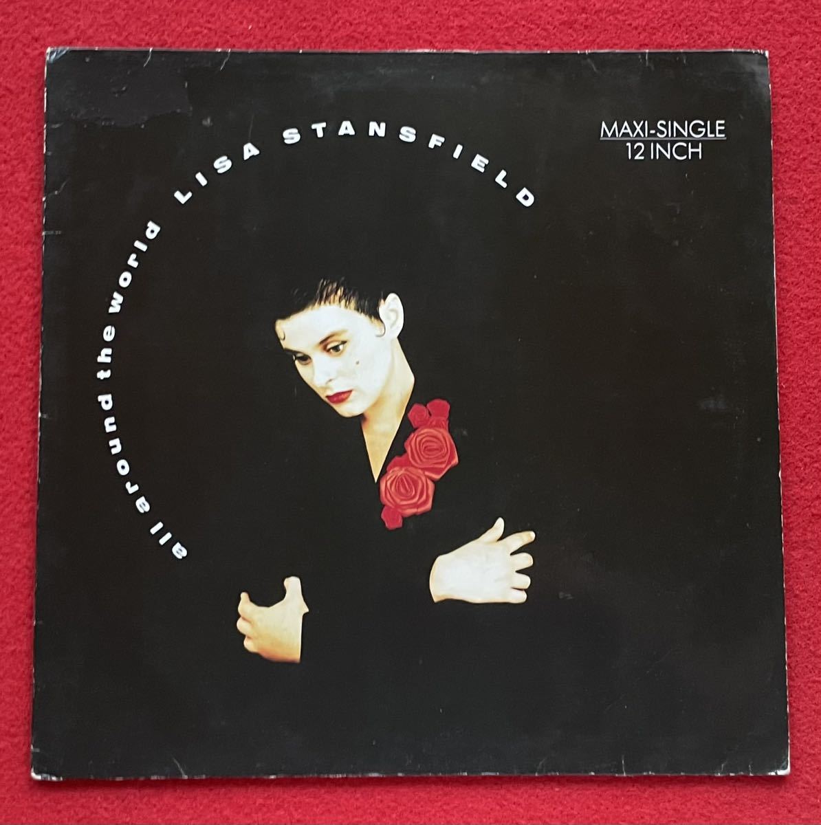 Lisa Stansfield / All Around the World(Long Version)12inch盤 その他にもプロモーション盤 レア盤 人気レコード 多数出品。_画像1