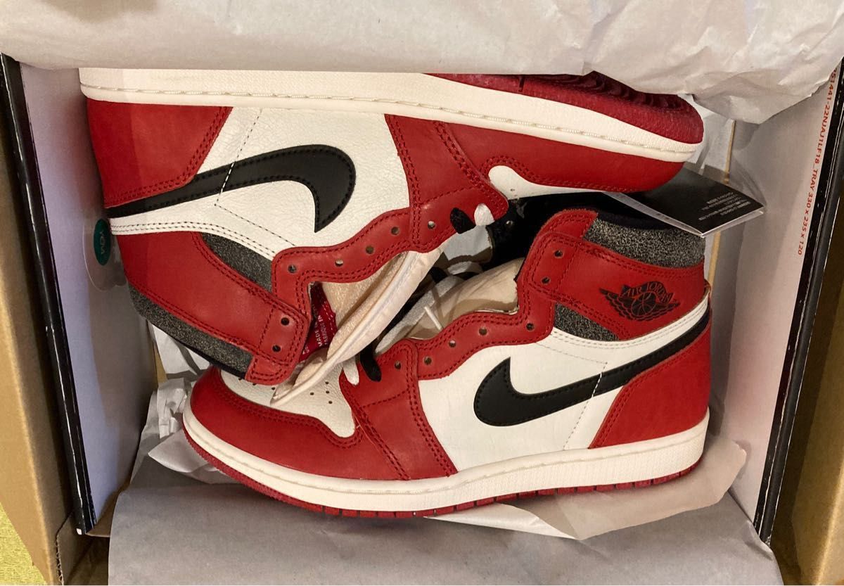 エア ジョーダン 1 レトロ HIGH OG aj1 シカゴ Chicago ナイキ NIKE 