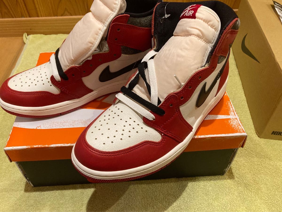 エア ジョーダン 1 レトロ HIGH OG aj1 シカゴ Chicago ナイキ NIKE 