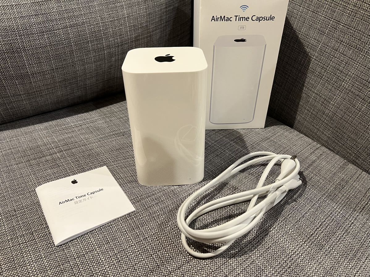 数量は多】 Apple Time 3TB タイムカプセル Capsule NAS - todaiya.com