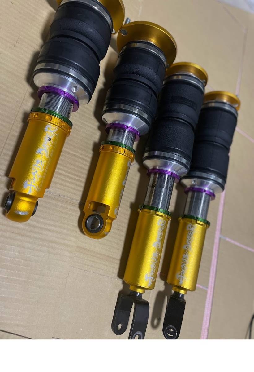 ROAMAIR shock absorber air suspension .326POWER Tti men do for DH100190 slim type pon attaching official recognition possibility air suspension M52*2.0-50/M12PRESS