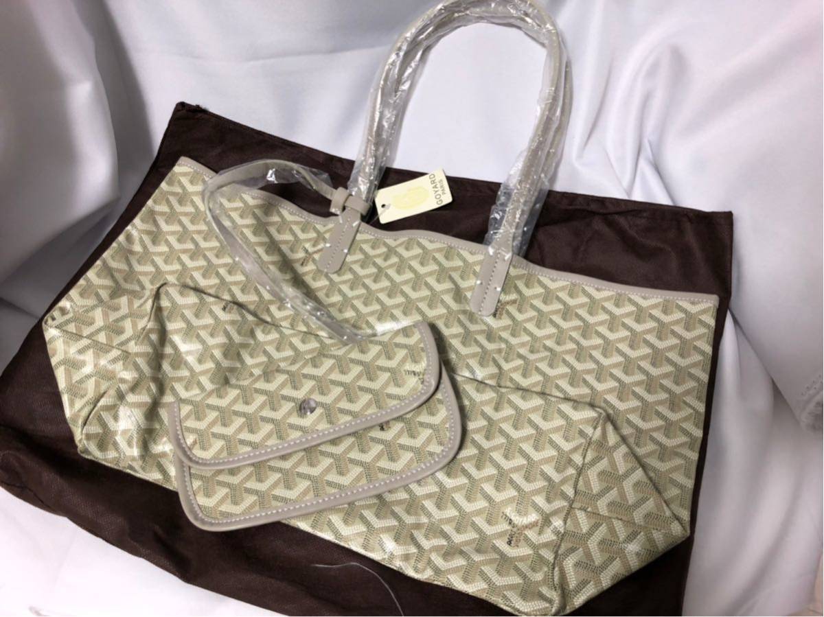 goyard bag beige