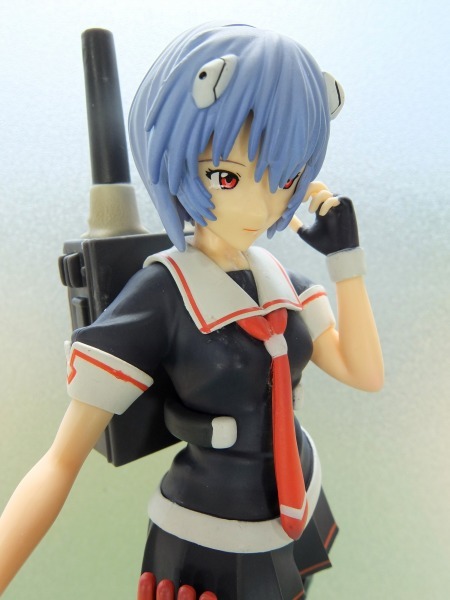 ◇◇Eva Ayanami Rei改造[船這個Kos（雨））◇◆ 原文:◆◇エヴァ 綾波レイ フィギュア改造品[艦これコス(時雨)] ◇◆