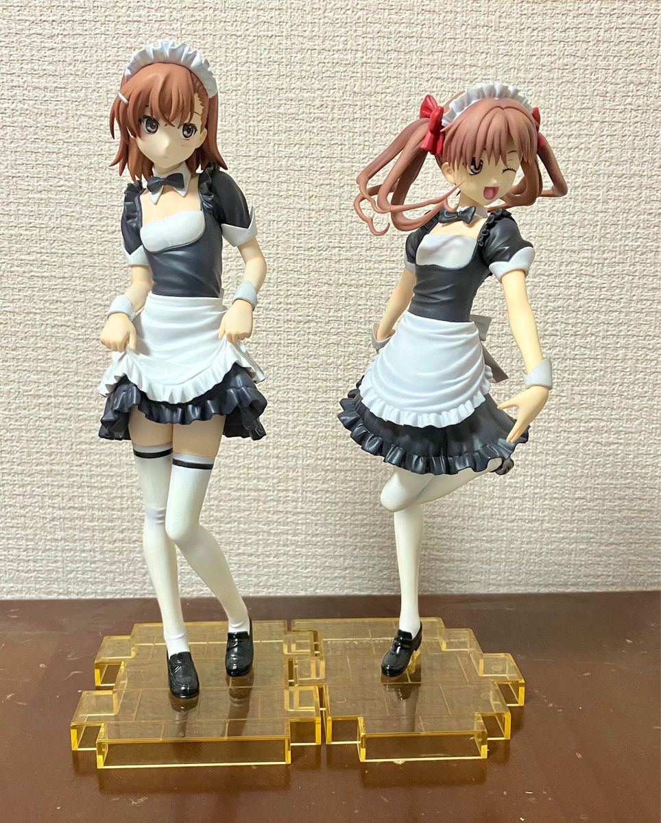 御坂美琴 白井黒子 フィギュア メイド コトブキヤ とある科学の 御坂美琴 白井黒子 フィギュア メイド コトブキヤ とある科学の