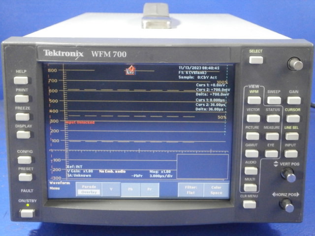 Tektronix WFM700 WAVEFORM MONITOR_画像2