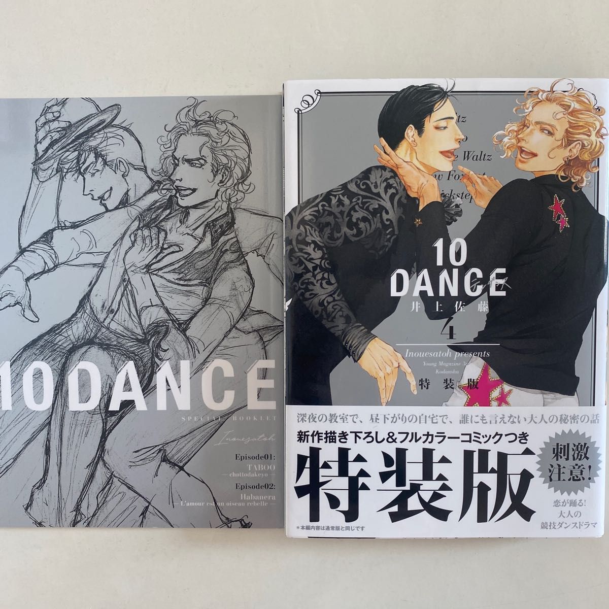 井上佐藤 テンダンス 10DANCE 小冊子 特装版 4巻|Yahoo!フリマ 井上佐藤 テンダンス 10DANCE 小冊子 特装版 4巻|Yahoo!フリマ