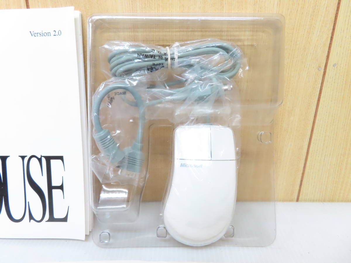 Microsoft PC-98シリーズ Bus Mouse バスマウス ボールマウス C3KABUS1 37968 セットアップディスク Version2.0 未使用品_画像2