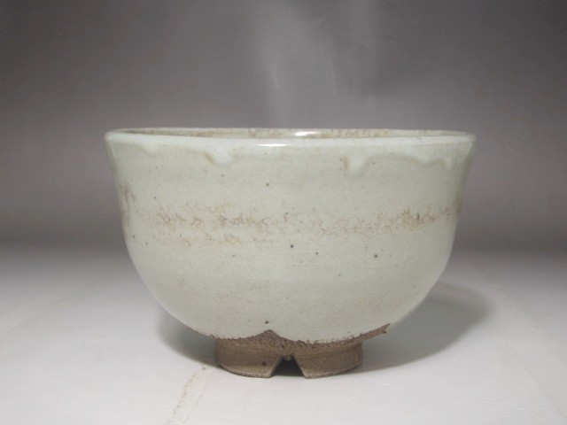 古萩茶碗　「富士」表千家　十一代　玄々斎花押の逸品 s682_画像6