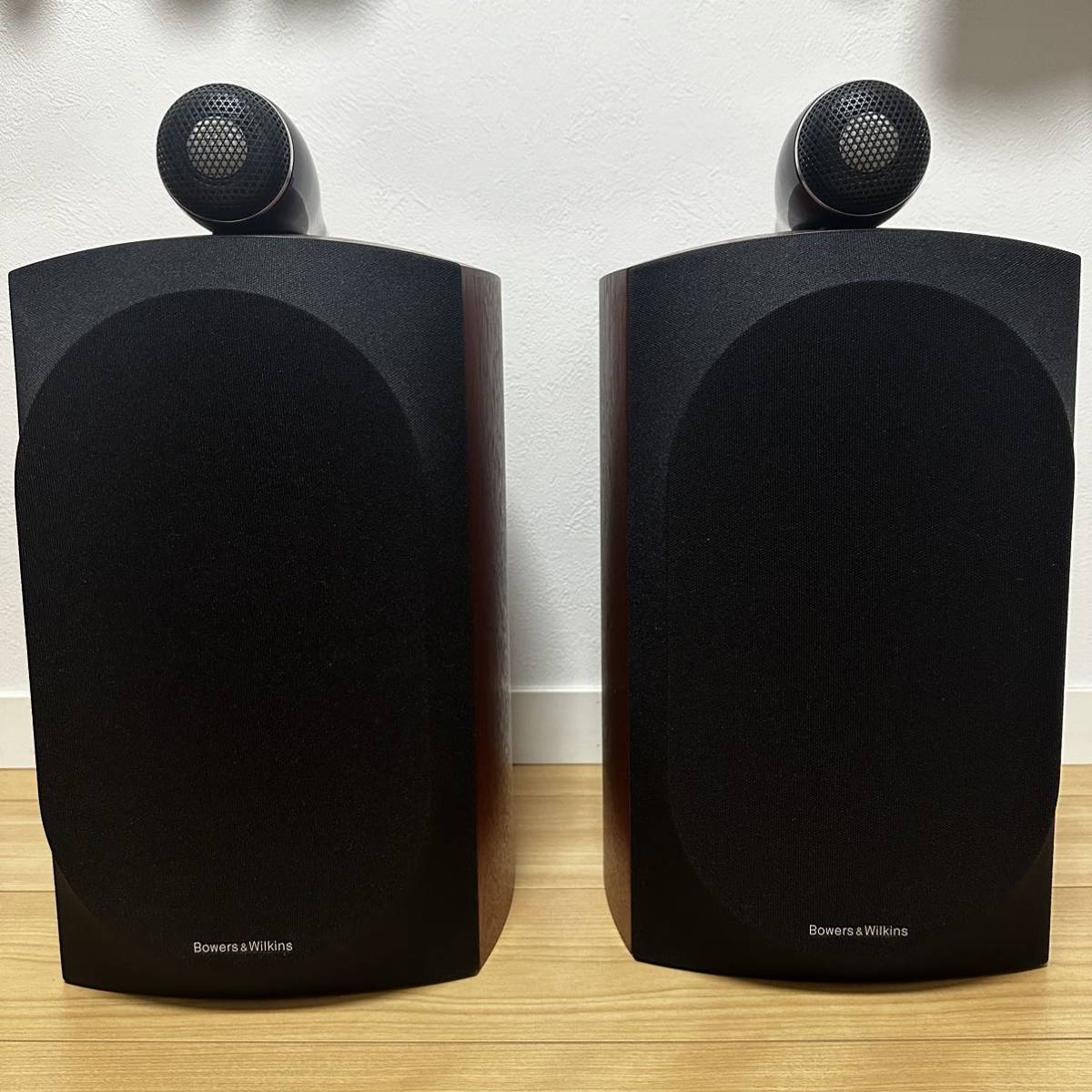 B&W 805D3 ローズナット 中古美品 スピーカーペア ブックシェルフスピーカー Bowers & Wilkins 800 Series Diamond 805D3/MR_画像1