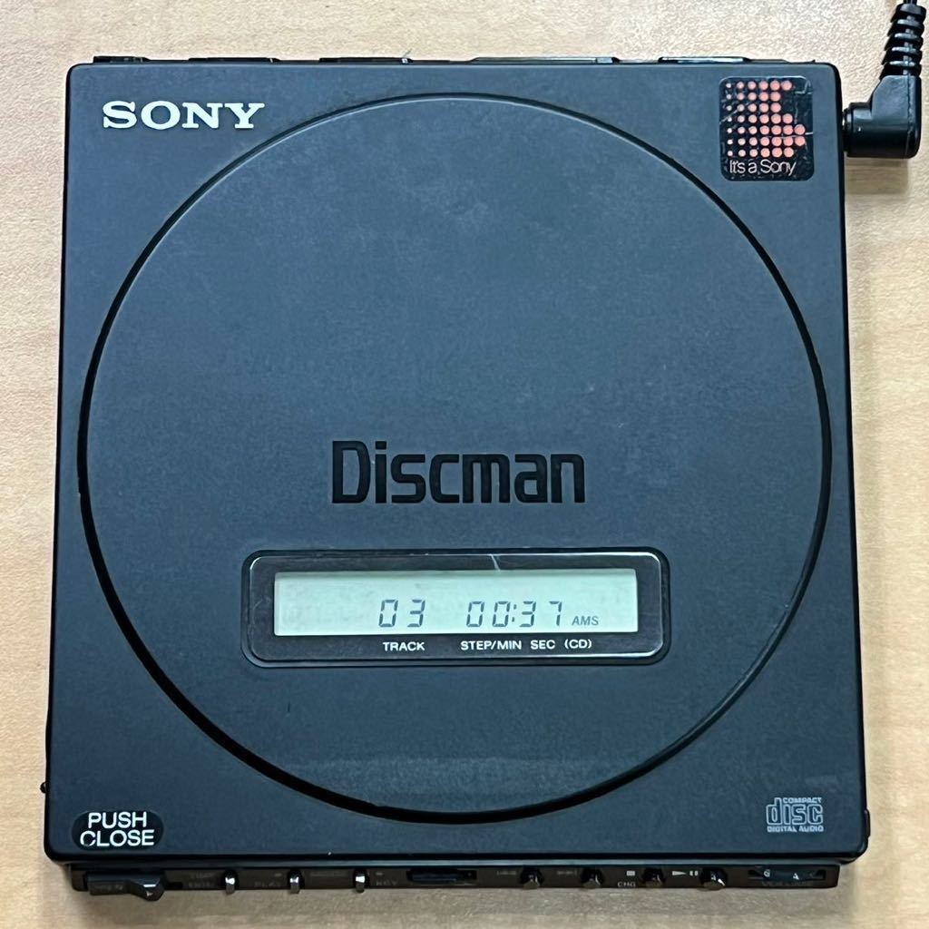 CD72 再生OK SONY Discman D-J50 CDウォークマン ソニー ディスクマン ポータブルCDプレーヤー CD WALKMAN_画像1