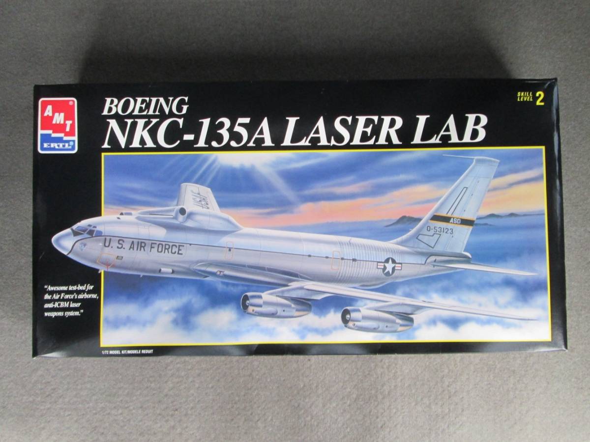 【AMT】1/72 ボーイング NKC-135A LASER LAB アメリカ空軍 レーザーラボ_画像1