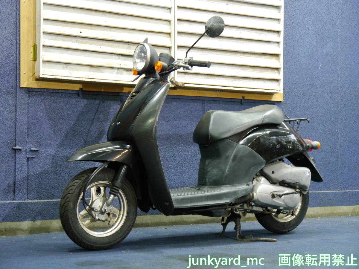 【東京都足立区・最寄り駅 竹ノ塚】HONDA AF61 TODAY トゥデイ 実動・書付　難有　黒_画像4