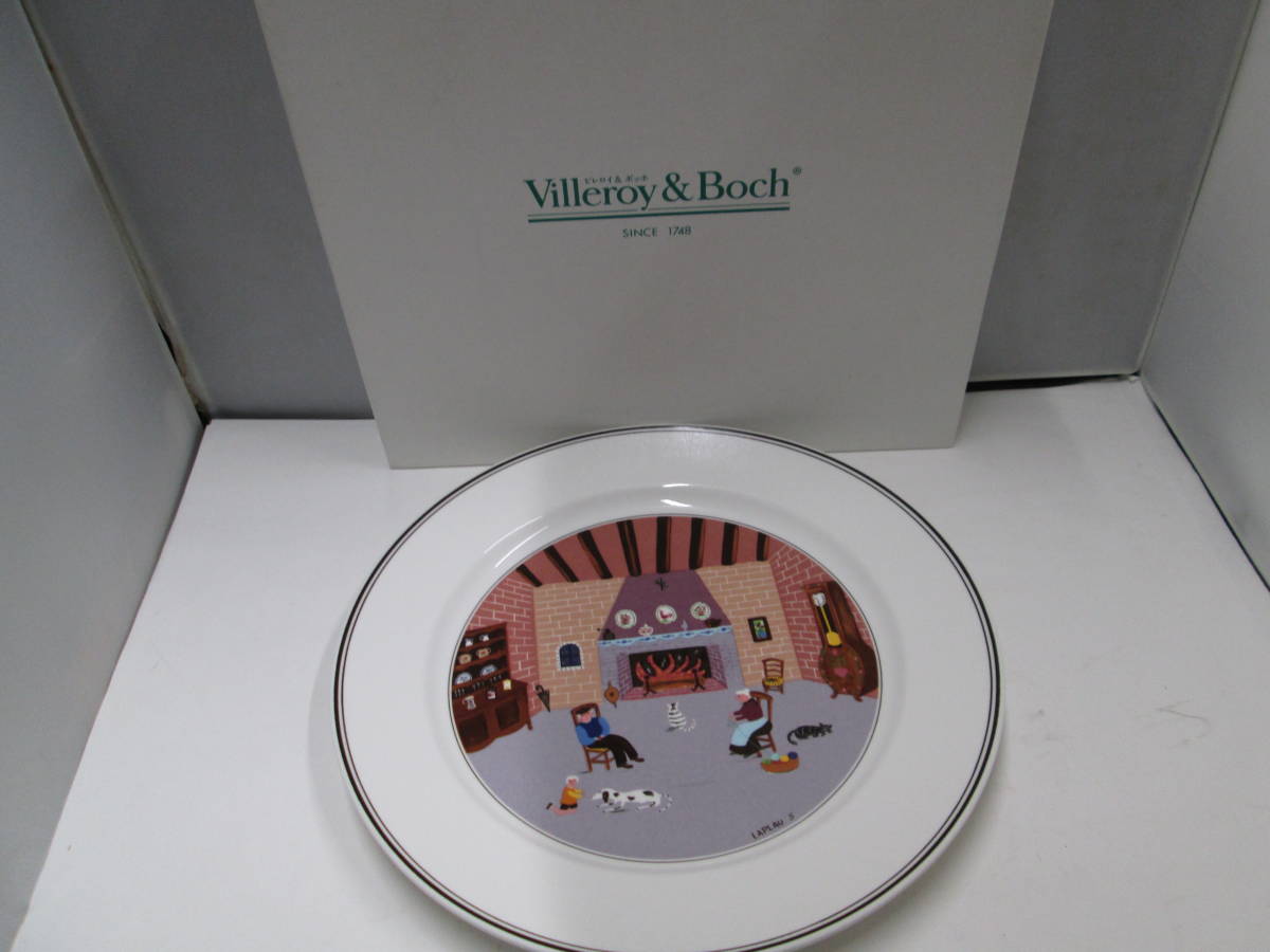 【2258】villeroy&Boch ヴィレロイ ボッホ　プレート　未使用_画像1