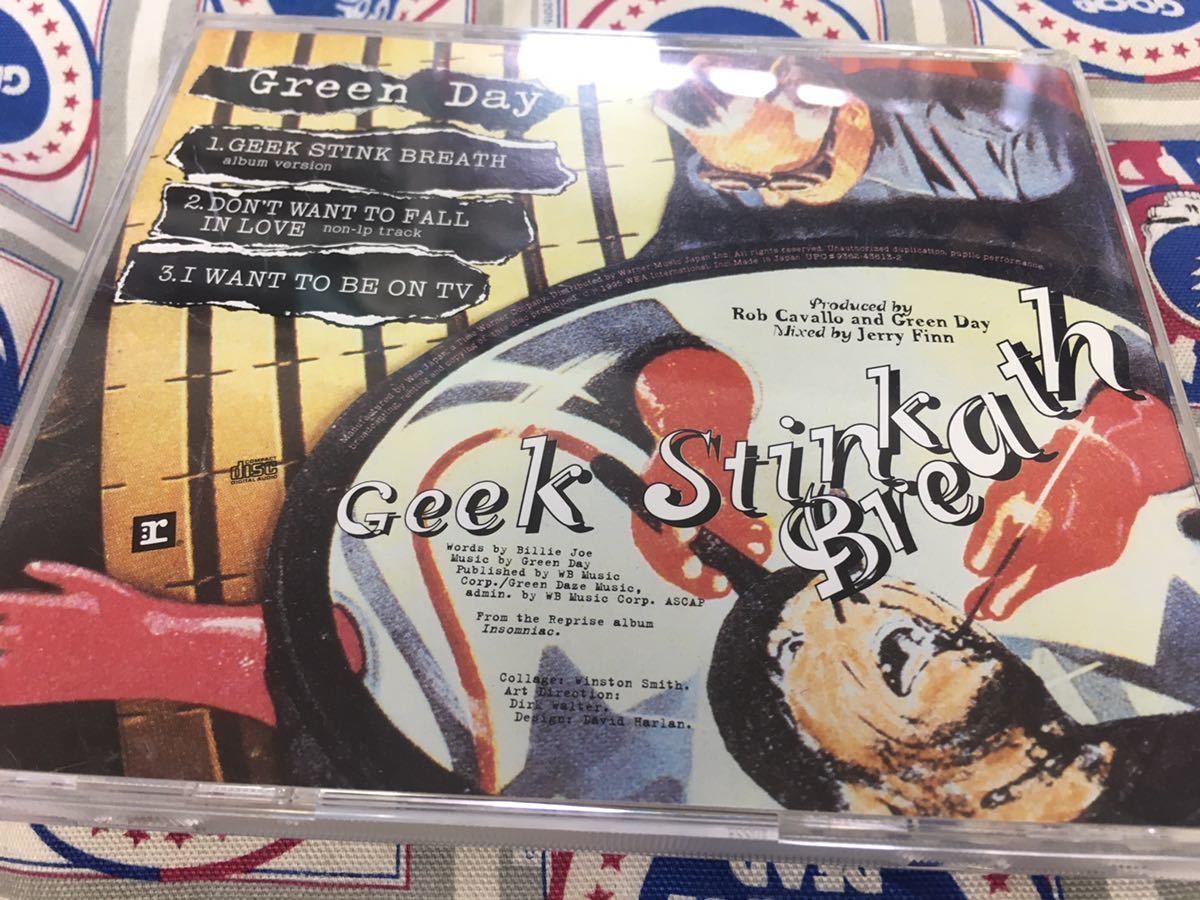 Green Day★中古CD国内盤「グリーン・デイ～ギークはパンク・ロッカー」_画像2