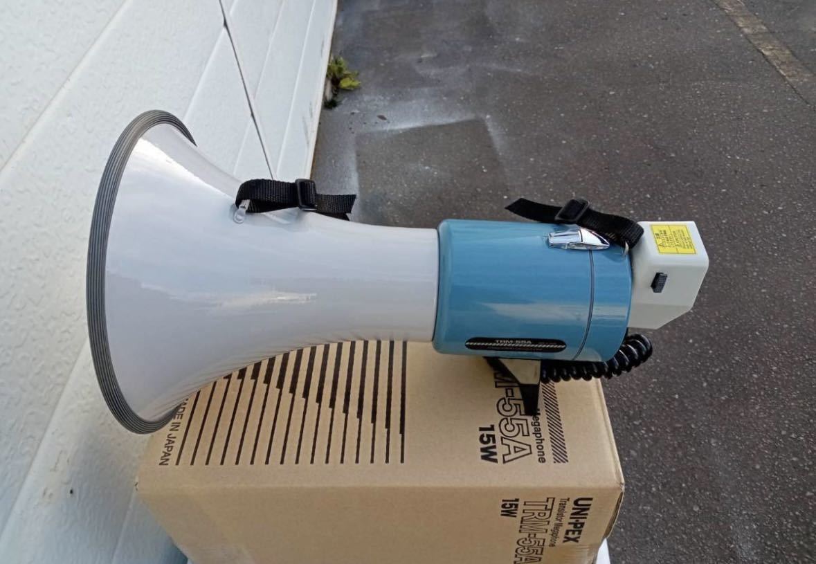 Yahoo!オークション - UNI-PEX選挙 拡声器 メガホンTRM-55A 開封 Yahoo!オークション - UNI-PEX選挙 拡声器 メガホンTRM-55A 開封