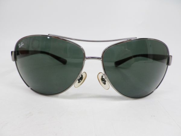 25●a226☆中古品　アイウェア　レイバン　RB3386　004/71　67□13　3N　ティアドロップ　サングラス　Ray-Ban　訳あり現状_画像8