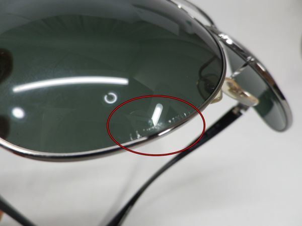 25●a226☆中古品　アイウェア　レイバン　RB3386　004/71　67□13　3N　ティアドロップ　サングラス　Ray-Ban　訳あり現状_広範囲にキズがあります