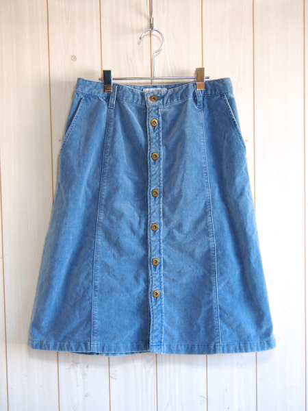 SLOBE IENA LE DENIM ベルベットスカート★イエナ ベイクルーズ_画像2