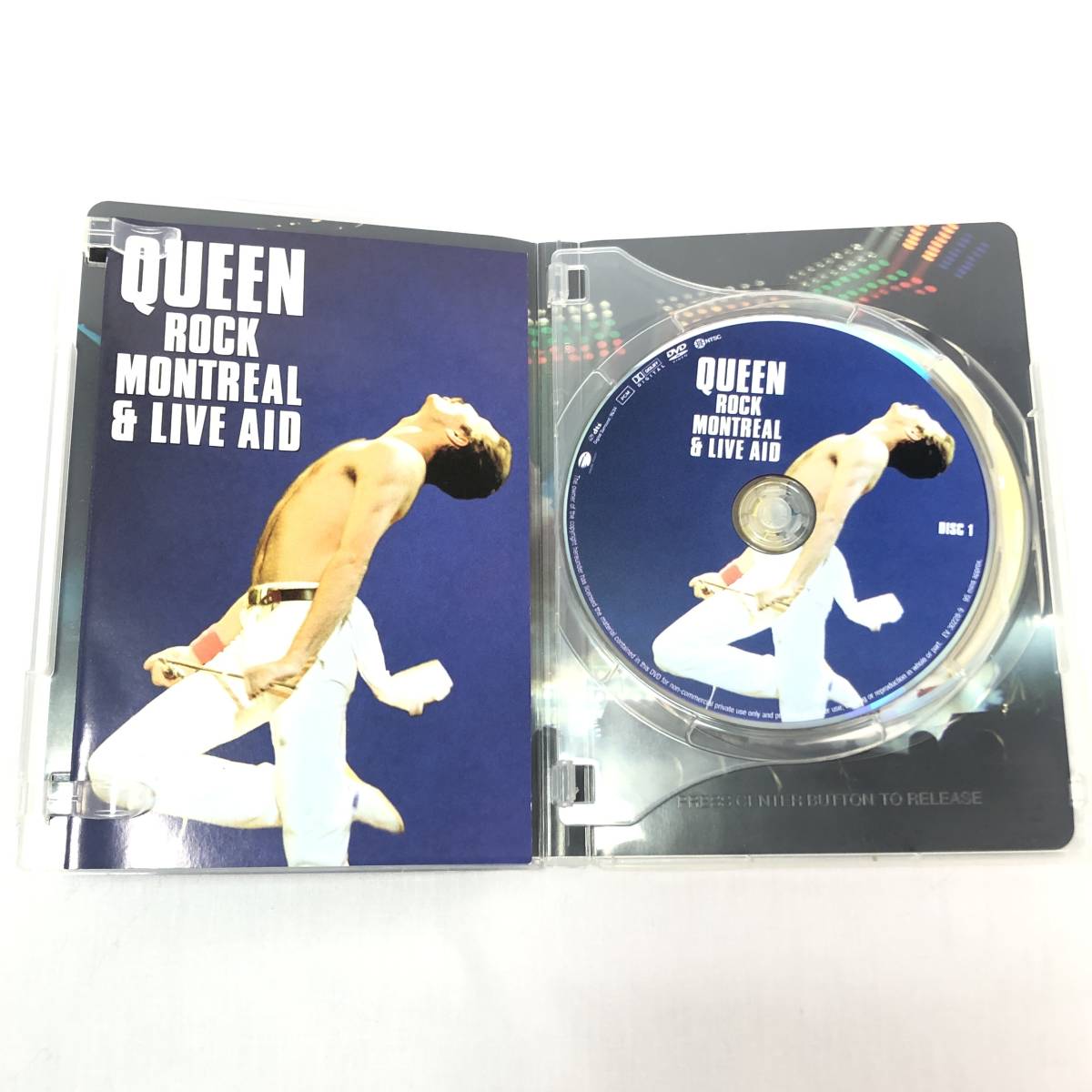 ＊[DVD]QUEEN ROCK MONTREAL & LIVE AID 2枚組 クイーン モントリオール 1981 ロック_画像3