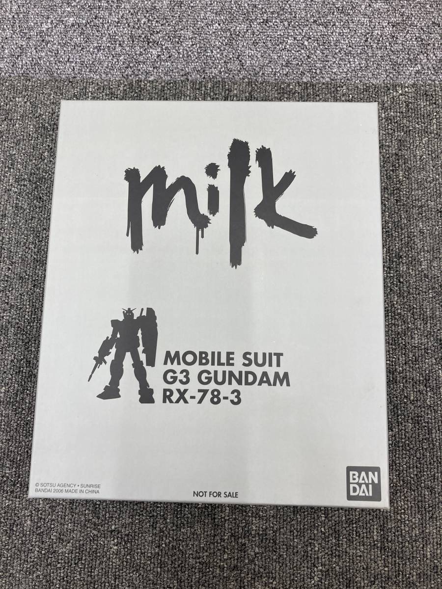 B8◇【未使用品】 BANDAI バンダイ　MILK 限定　G-3 機動戦士ガンダム　RX-78-3_画像1