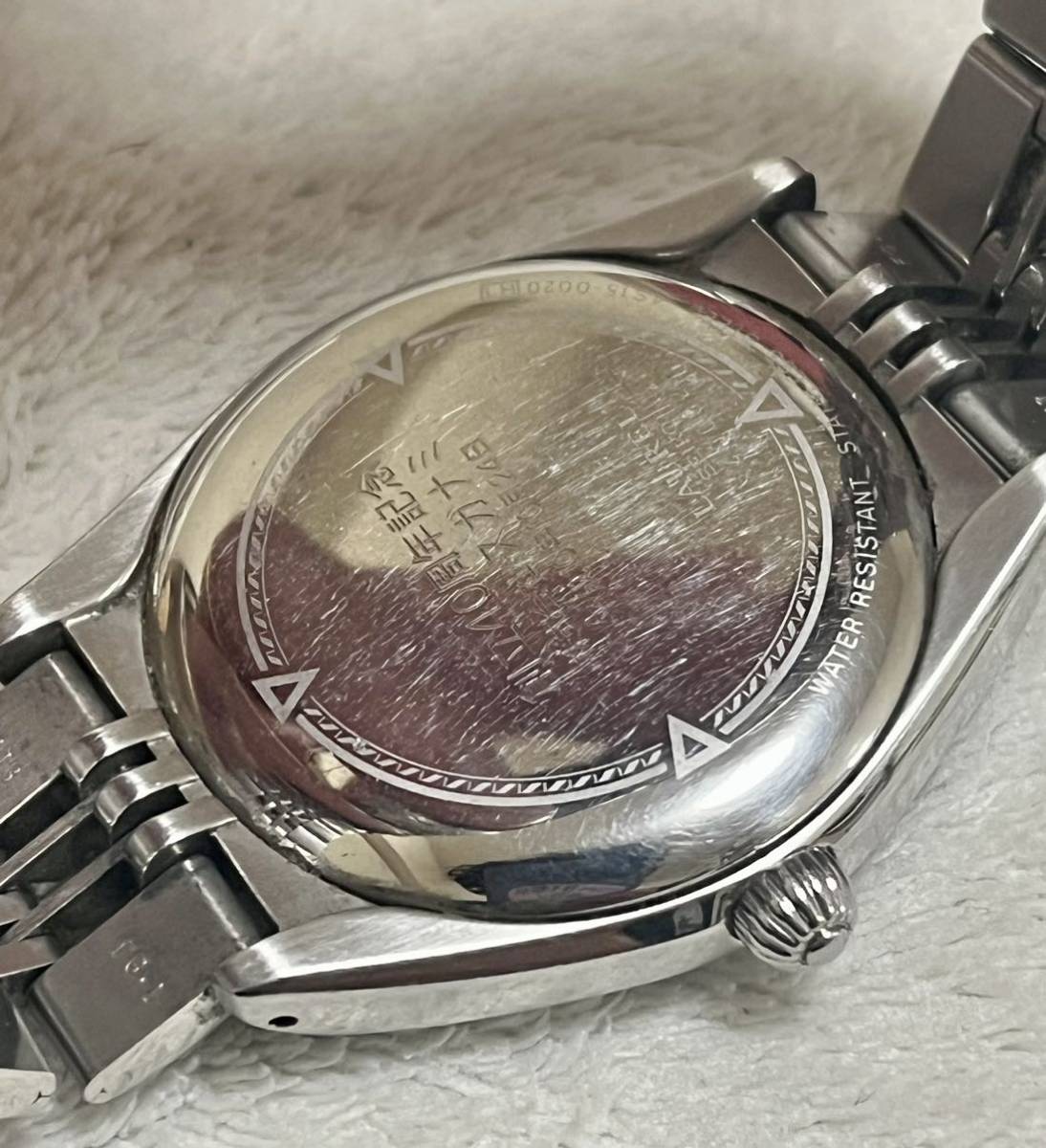 稼働品SEIKO セイコー LAUREL ローレル 自動巻き メンズ腕時計 4S15-0020 ダイアショック 純正ベルト_画像3