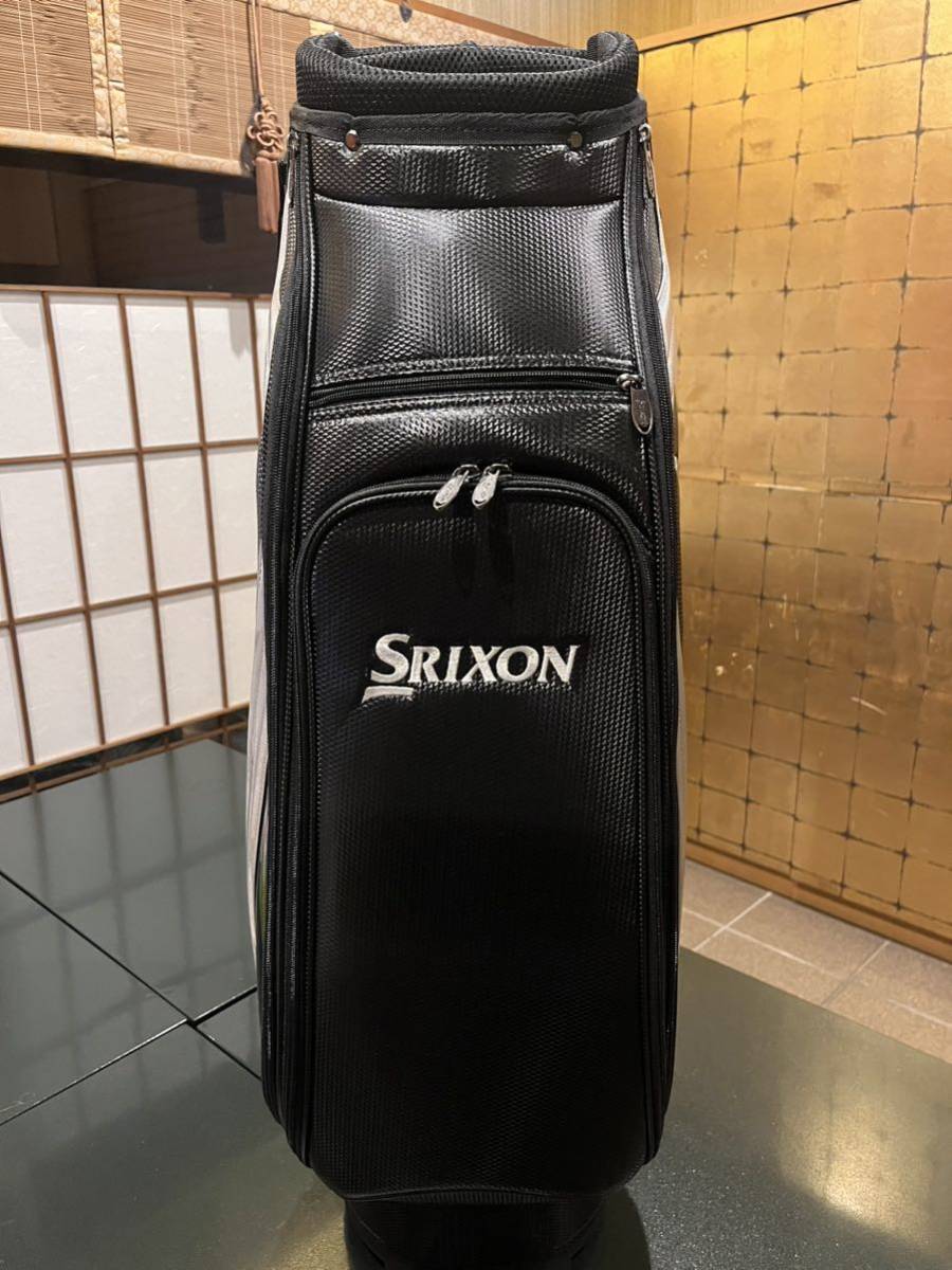 スリクソン SRIXON キャディバッグ メンズ GGC-S166　ブラック&シルバー_画像5