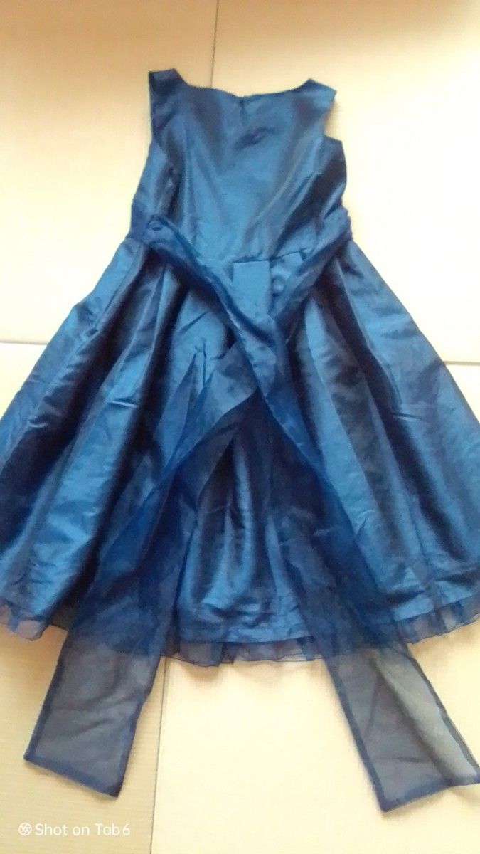 フォーマル ドレス ワンピース紺色１５０サイズ