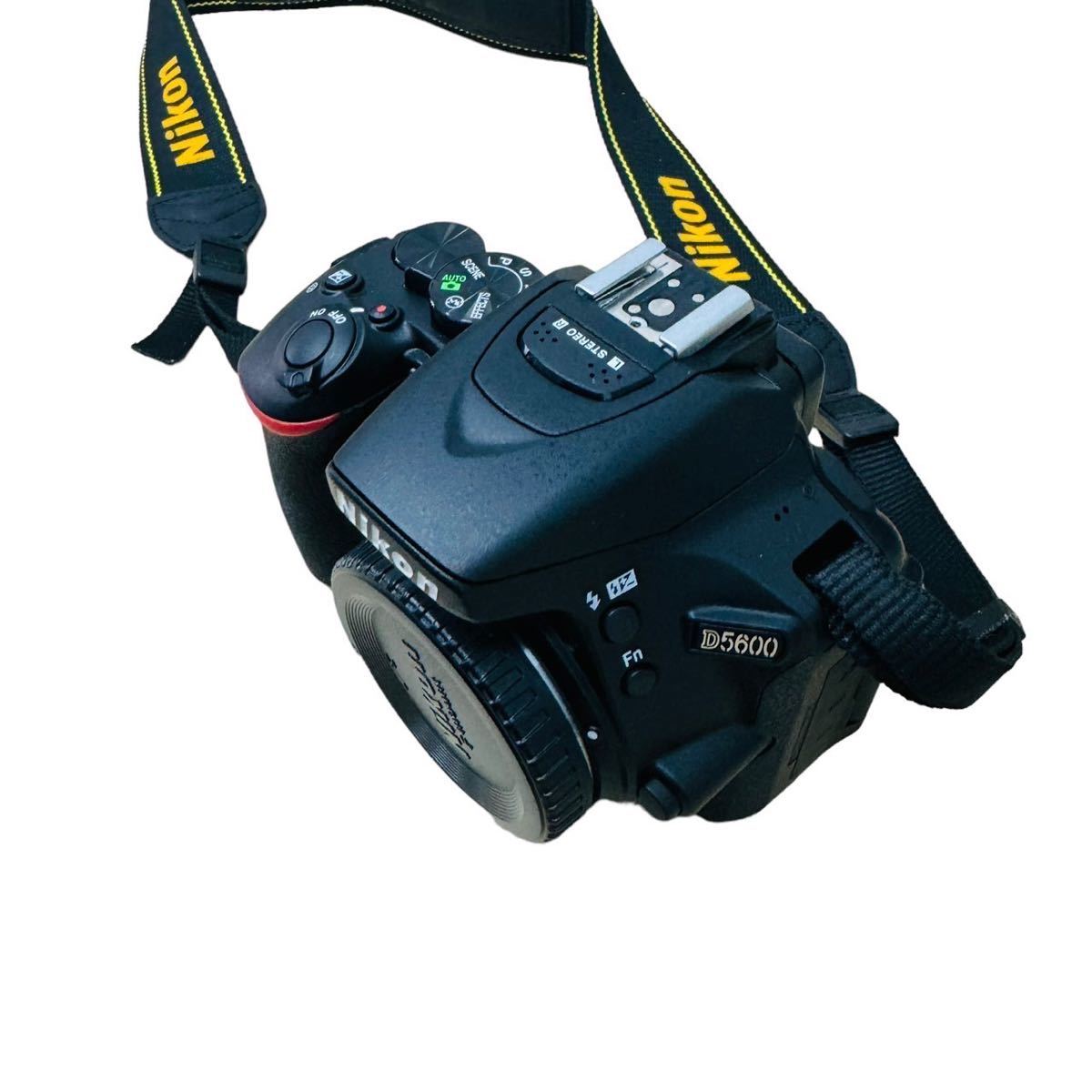 ★【美品/動作品】 Nikon デジタル一眼レフカメラ D5600 18-140 VR レンズキットブラック D5600LK18-140BK_画像7