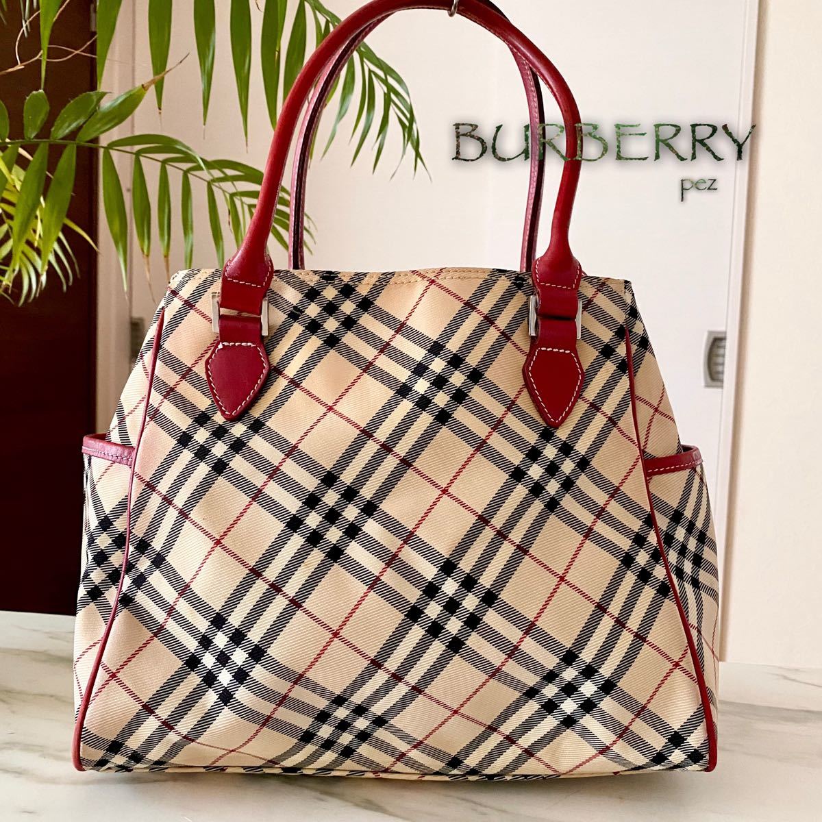 BURBERRY バーバリー ショルダーバッグ ノバチェック ヴィンテージ